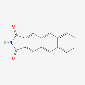 molecular formula C16H9NO2 B3278043 1H-naphtho[2,3-f]isoindole-1,3(2H)-dione CAS No. 6705-69-7