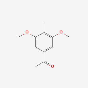 molecular formula C11H14O3 B3278095 1-(3,5-Dimethoxy-4-methylphenyl)ethanone CAS No. 67097-00-1