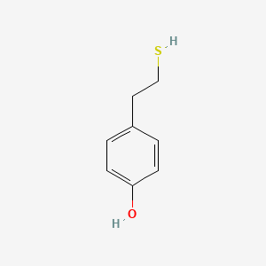molecular formula C8H10OS B3278194 4-(2-Mercaptoethyl)phenol CAS No. 67382-72-3