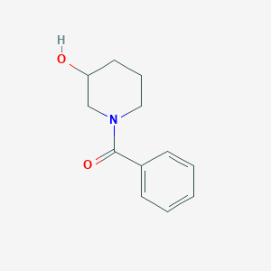 molecular formula C12H15NO2 B3278243 1-苯甲酰哌啶-3-醇 CAS No. 67452-86-2