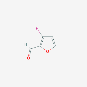 molecular formula C5H3FO2 B3278273 3-Fluorofuran-2-carbaldehyde CAS No. 675103-42-1