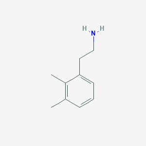 molecular formula C10H15N B3278398 2,3-Dimethylbenzeneethanamine CAS No. 67685-71-6