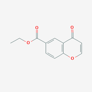 molecular formula C12H10O4 B3278435 Ethyl 4-oxo-4H-chromene-6-carboxylate CAS No. 67733-31-7
