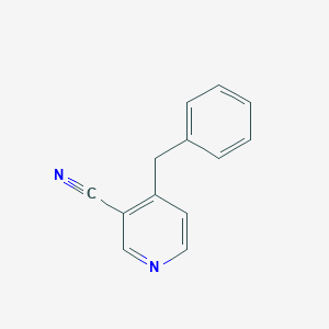 molecular formula C13H10N2 B3278470 4-Benzylnicotinonitrile CAS No. 67839-63-8