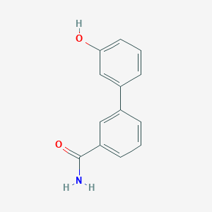 B3278661 3'-Hydroxy-[1,1'-biphenyl]-3-carboxamide CAS No. 681161-44-4