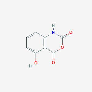 molecular formula C8H5NO4 B3278699 5-Hydroxy-1H-benzo[d][1,3]oxazine-2,4-dione CAS No. 681247-16-5