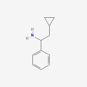 2-Cyclopropyl-1-phenylethan-1-amine