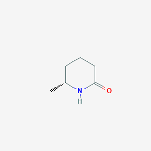 molecular formula C6H11NO B3278887 (R)-6-Methylpiperidin-2-one CAS No. 68330-73-4
