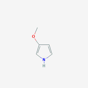 molecular formula C5H7NO B3278892 3-Methoxy-1h-pyrrole CAS No. 68332-37-6