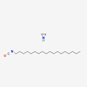 molecular formula C21H42N2O B3278959 Aziridine,homopolymer,reaction products with 1-isocyanatooctadecane CAS No. 68441-25-8