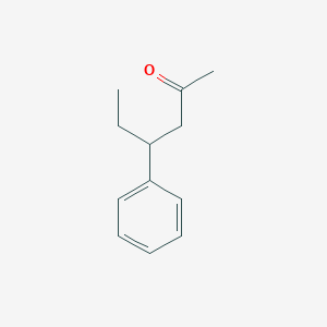 molecular formula C12H16O B3279008 4-Phenyl-2-hexanone CAS No. 68522-85-0