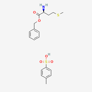 molecular formula C19H25NO5S2 B3279101 (S)-Benzyl 2-amino-4-(methylthio)butanoate 4-methylbenzenesulfonate CAS No. 68739-90-2
