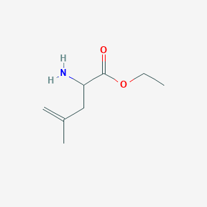Ethyl 2-amino-4-methylpent-4-enoate