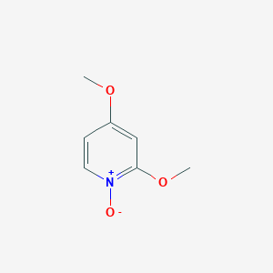 molecular formula C7H9NO3 B3279178 2,4-二甲氧基吡啶 1-氧化物 CAS No. 6890-63-7