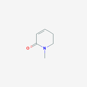 molecular formula C6H9NO B3279196 1-Methyl-5,6-dihydropyridin-2(1H)-one CAS No. 69003-17-4