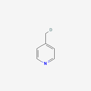 molecular formula C6H7N B3279256 4-(Deuteriomethyl)pyridine CAS No. 69046-49-7