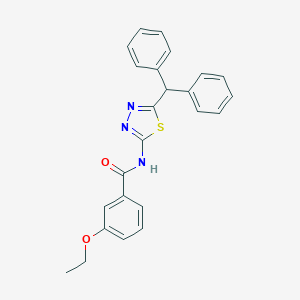 N-(5-benzhydryl-1,3,4-thiadiazol-2-yl)-3-ethoxybenzamide