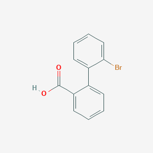 molecular formula C13H9BrO2 B3279375 2'-Bromo-[1,1'-biphenyl]-2-carboxylic acid CAS No. 69200-16-4