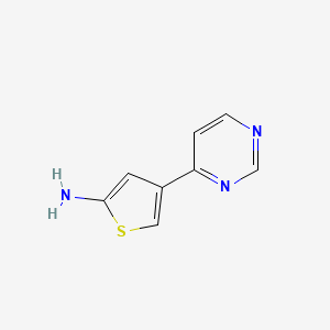 4-(Pyrimidin-4-yl)thiophen-2-amine