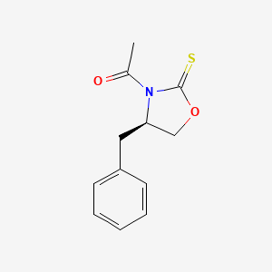 molecular formula C12H13NO2S B3279559 (R)-1-(4-Benzyl-2-thioxooxazolidin-3-yl)ethanone CAS No. 694520-55-3