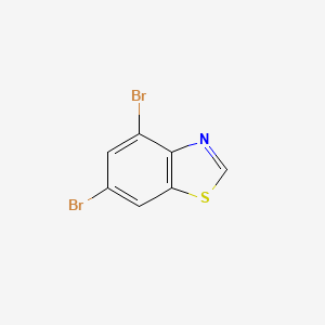 4,6-Dibromobenzo[d]thiazole