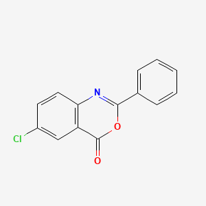 6-Chloro-2-phenyl-4h-benzo[d][1,3]oxazin-4-one