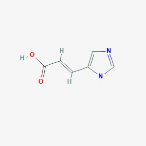 (E)-3-(1-Methyl-1H-imidazol-5-YL)acrylic acid