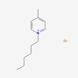 molecular formula C12H20BrN B3280103 1-己基-4-甲基吡啶-1-溴 CAS No. 70850-60-1