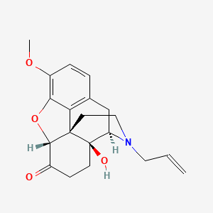 molecular formula C20H23NO4 B3280117 Naloxone 3-Methyl Ether CAS No. 70866-64-7
