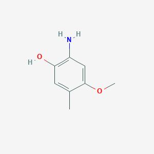 B3280122 2-Amino-4-methoxy-5-methylphenol CAS No. 708967-30-0