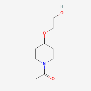 1-[4-(2-Hydroxy-ethoxy)-piperidin-1-yl]-ethanone