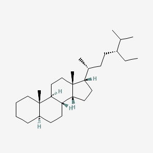 molecular formula C29H52 B3280234 Alpha,beta,beta 20r 24r-ethylcholestane CAS No. 71117-92-5