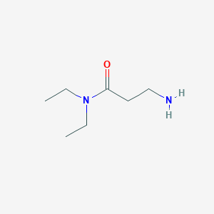 molecular formula C7H16N2O B3280309 3-amino-N,N-diethylpropanamide CAS No. 71274-45-8