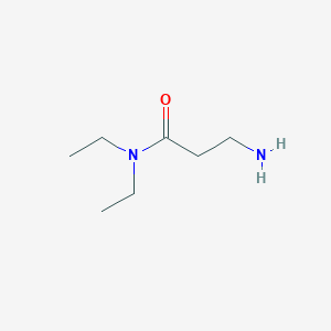 molecular formula C7H16N2O B3280309 3-氨基-N,N-二乙基丙酰胺 CAS No. 71274-45-8