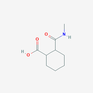 molecular formula C9H15NO3 B3280488 2-[(Methylamino)carbonyl]cyclohexanecarboxylic acid CAS No. 716362-44-6