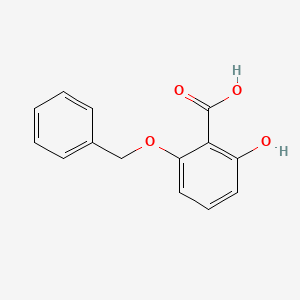 B3280566 2-(Benzyloxy)-6-hydroxybenzoic acid CAS No. 71752-89-1