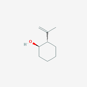 molecular formula C9H16O B3280623 (1R,2S)-2-(丙-1-烯-2-基)环己醇 CAS No. 71955-57-2