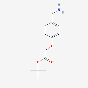 2-[4-(Aminomethyl)phenoxy]acetic acid tert-butyl ester