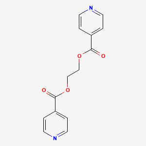 Isonicotinic acid 2-(pyridine-4-carbonyloxy)-ethyl ester