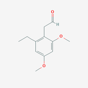 2-(2-Ethyl-4,6-dimethoxyphenyl)acetaldehyde