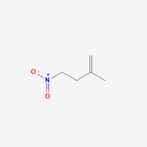 molecular formula C5H9NO2 B3280765 2-Methyl-4-nitro-but-1-ene CAS No. 72183-52-9