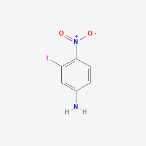 molecular formula C6H5IN2O2 B3280772 3-Iodo-4-nitroaniline CAS No. 721925-18-4