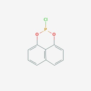 molecular formula C10H6ClO2P B3280807 2-氯萘并[1,8-de][1,3,2]二氧杂磷杂环 CAS No. 72310-28-2