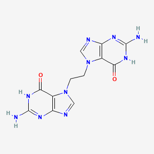 molecular formula C12H12N10O2 B3280899 1,2-Diguanylethane CAS No. 72409-55-3