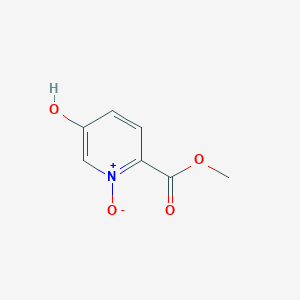 molecular formula C7H7NO4 B3281042 Methyl 5-hydroxypyridine-2-carboxylate 1-oxide CAS No. 727736-62-1