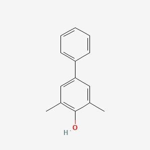 molecular formula C14H14O B3281059 2,6-Dimethyl-4-phenyl-phenol CAS No. 72774-04-0