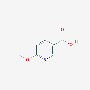 molecular formula C7H7NO3 B032813 6-甲氧基烟酸 CAS No. 66572-55-2
