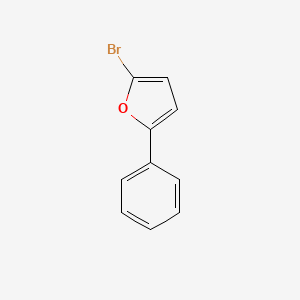 molecular formula C10H7BrO B3281452 2-溴-5-苯基呋喃 CAS No. 73512-12-6