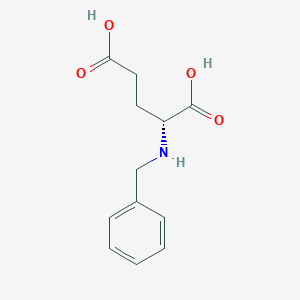molecular formula C12H15NO4 B3281640 (R)-N-Benzylglutamic acid CAS No. 73914-82-6