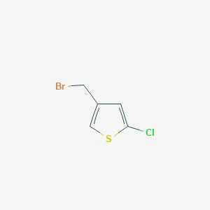 4-(Bromomethyl)-2-chlorothiophene